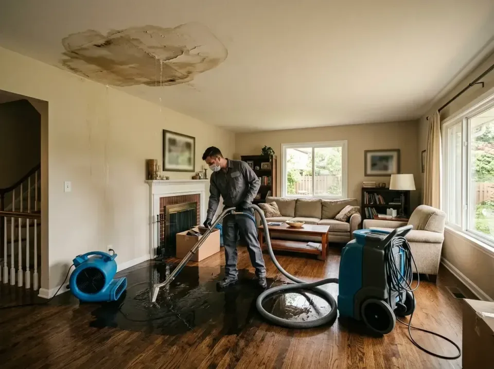 attic-pipe-burst-ceiling-drip-008 — frequently asked questions, Water Damage Restoration & Carpet Care in Chambersburg, PA